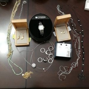 Citizen Stainless steel women's watch plus Lot of over 10 other items